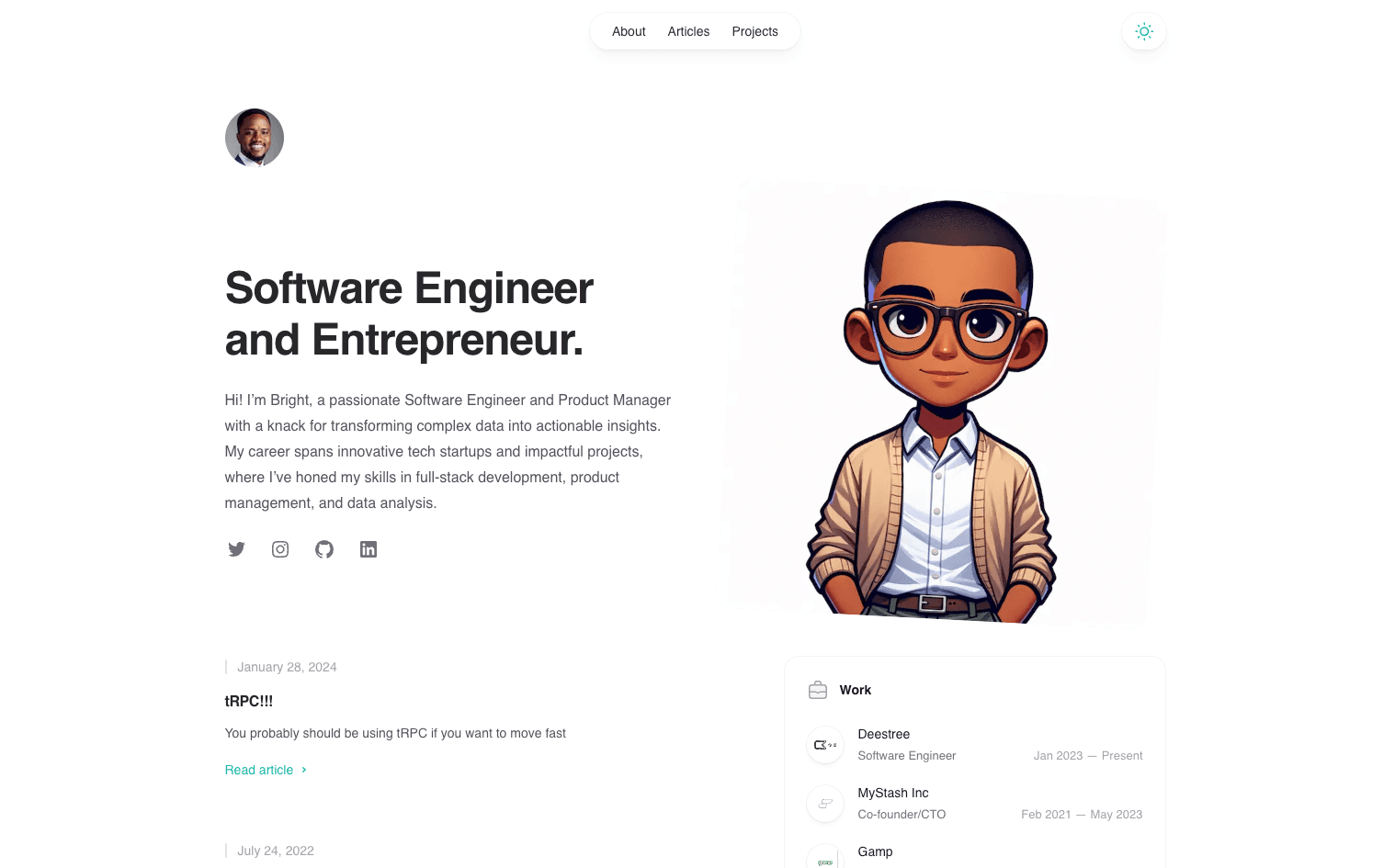 Portfolio Website